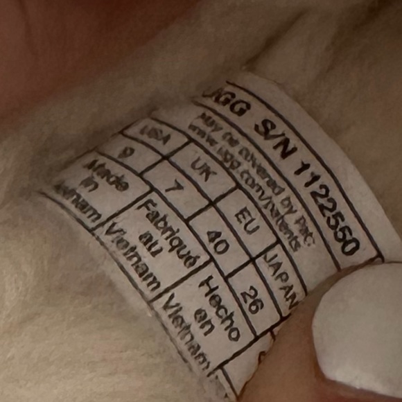 UGG Women’s Disquette Suede Slipper Size 9 - Picture 8 of 8